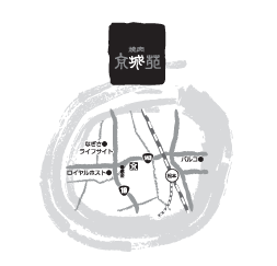 焼肉 京城苑:地図